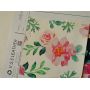 Flower Printed Leather Fabric