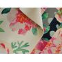 Flower Printed Leather Fabric