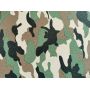 Camouflage PVC Leather Fabric