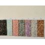 14 Colors Stock Glow In Dark Glitter Leather