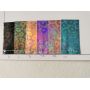 Leopard Holographic Iridescent Leather Fabric