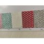 Small Dots Patterned Glow In Dark Fine Glitter Leather