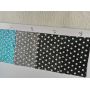 Small Dots Patterned Glow In Dark Fine Glitter Leather