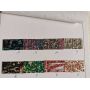 Custom Printing Chunky Glitter Fabric