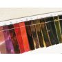 Manufacture Stock Mirror Faux Leather Fabric 