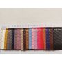 Stock Braid Leather Fabric Sell By Yards