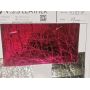 Metallic Colors Crackle Leather Fabric
