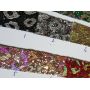 Leopard Pattern Chunky Glitter Leather