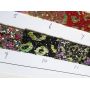 Leopard Pattern Chunky Glitter Leather