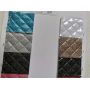 Thick Smooth Plaid Glitter Leather