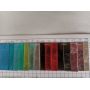 Same Color Backing Metallic Leather Fabric