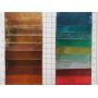 Same Color Backing Metallic Leather Fabric