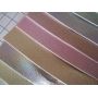 Soft Felt Backing Iridescent PU Leather