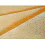 Yellow Color Glitter Leather for Making Bows