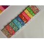 Ultra Chunky Sequin Glitter Leather Fabric Sheets