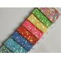 Ultra Chunky Sequin Glitter Leather Fabric Sheets