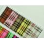 Checked Jelly Faux Leather Sheets 