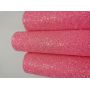 Pink Felt Backing Ultra Chunky Glitter Leather