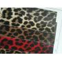 Leopard Faux Leather Fabric For Crafts Bags