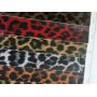 Leopard Faux Leather Fabric For Crafts Bags