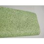 Lemon Green Glow In Dark Beads Glitter Leather Fabric