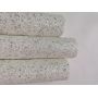 Rhinestone White Glitter Leather Fabric Felt Backing