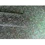 Rhinestone Felt Backing Chunky Glitter Leather Fabric