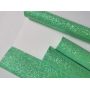 Green Crystal Ultra Chunky Glitter Leather Vinyl