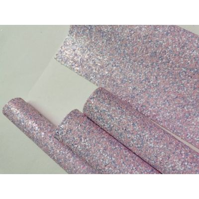 Chunky glitter,Chunky glitter fabric,Glitter for craft,Glitter leather fabric,Glitter leather for bows,Glitter leather for hair bows,craft fabric,craft leather,glitter fabric