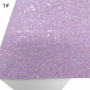Purple shining chunky glitter leather felt backed mini rolls