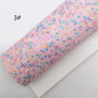Confetti Chunky Glitter Leather Felt Backing Mini Roll