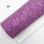 30*134CM Matt Color Chunky Glitter Leather For Fall