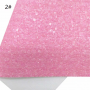 30X134CM Sugar Pink Glitter Leather With Felt Backing