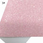 30X134CM Sugar Pink Glitter Leather With Felt Backing