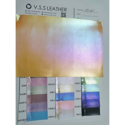 Holographic leather,PU leather,felt fabric,synthetic leather for bags
