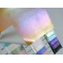 Holographic Faux Leather Fabric With Felt Backing
