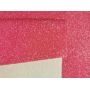 Pink Chunky Glitter Leather With Beads Felt Backing