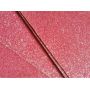 Pink Chunky Glitter Leather With Beads Felt Backing