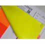 Neon Color Soft PU Leather With Felt Backing