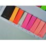 High Quality Neon Solid Colors Soft PU Leather