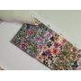 Felt Backing Flower Pattern Chunky Glitter Leather