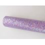 Purple Iridescent Chunky Glitter Leather Felt Backing