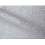 Silver Iridescent Chunky Glitter Leather Felt Backing