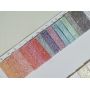 Premium Chunky Glitter Leather Twill Fabric Backing