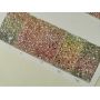 Rainbow Shining Chunky Glitter Leather Felt Backing