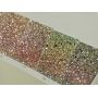 Rainbow Shining Chunky Glitter Leather Felt Backing
