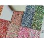 Stunning Chunky Glitter Leather With Canvas Backing