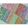 Stunning Chunky Glitter Leather With Canvas Backing
