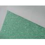 Green Color Felt Backing Chunky Glitter Leather 
