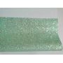 Mini Roll Green Iridescent Chunky Glitter Leather Felt Backing Crafts